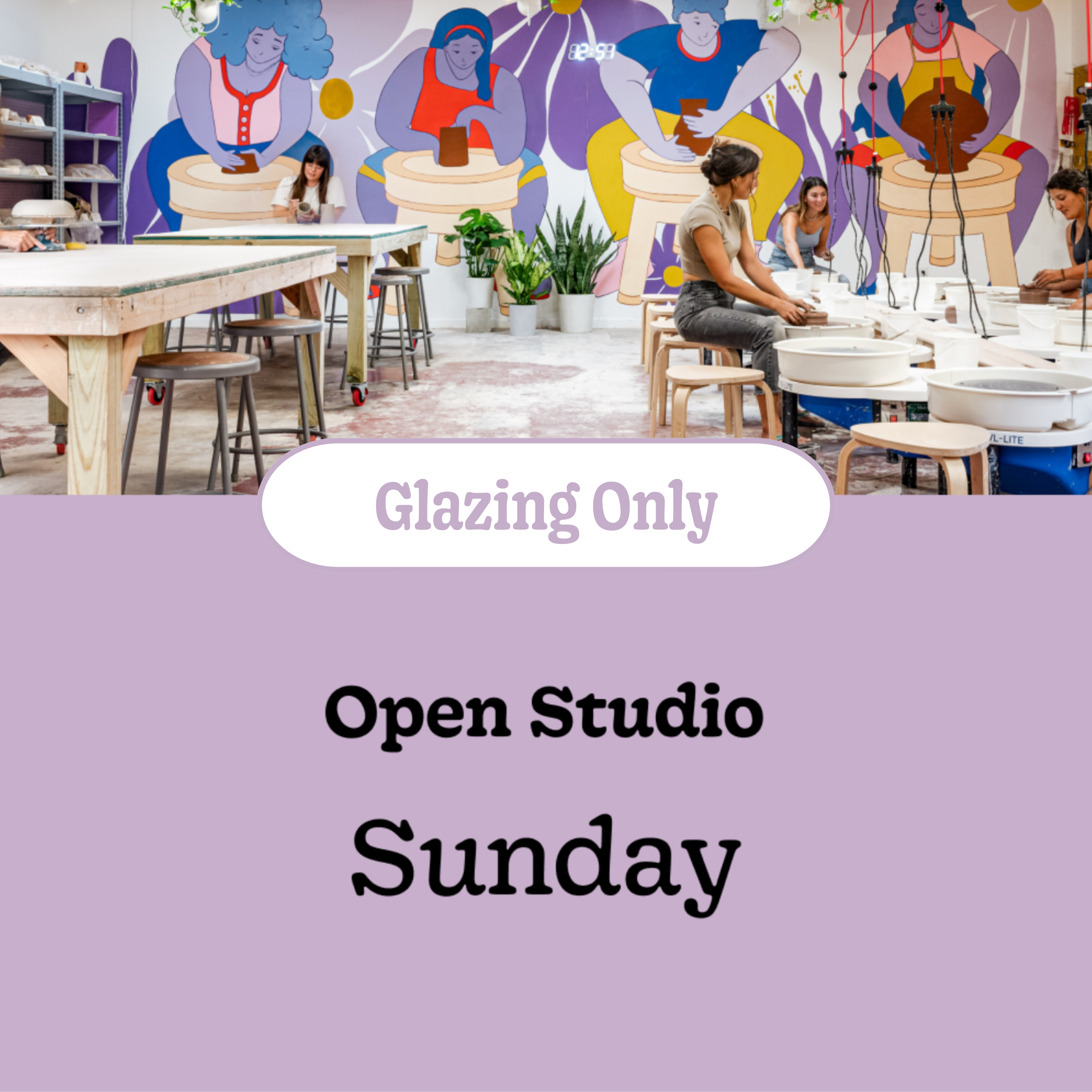 Sunday • October 5th • 12:15pm - 2:15pm (Glazing Only)
