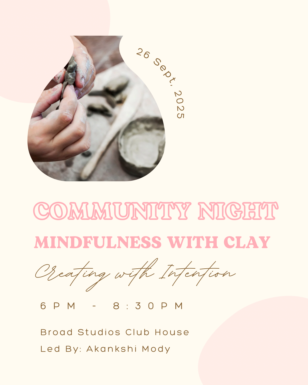 Community Night: Mindfulness with Clay