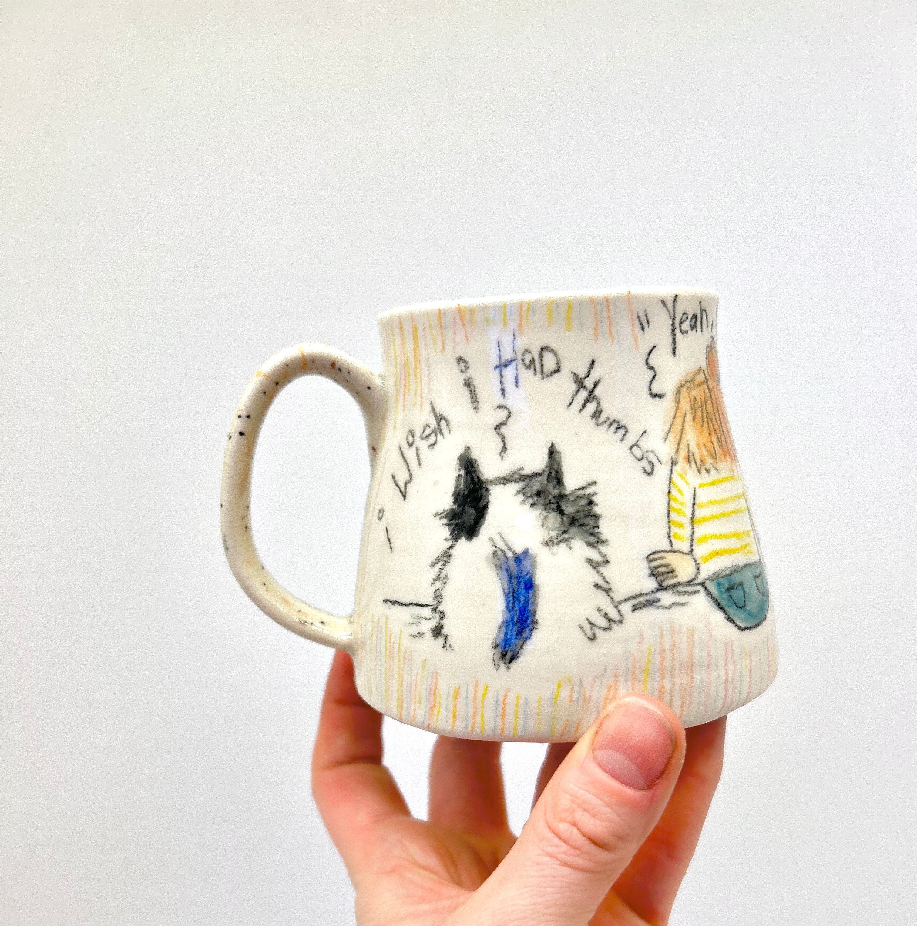 Cartooning on Clay with Laura Williams: Surface Design • Saturday • February 7th • 12pm - 4pm