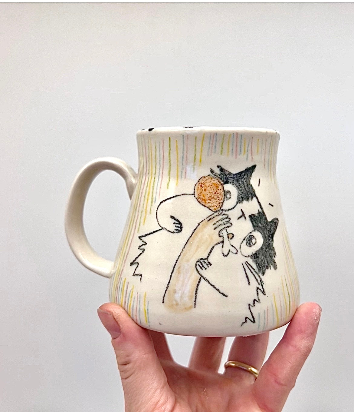 Cartooning on Clay with Laura Williams: Surface Design • Saturday • February 7th • 12pm - 4pm