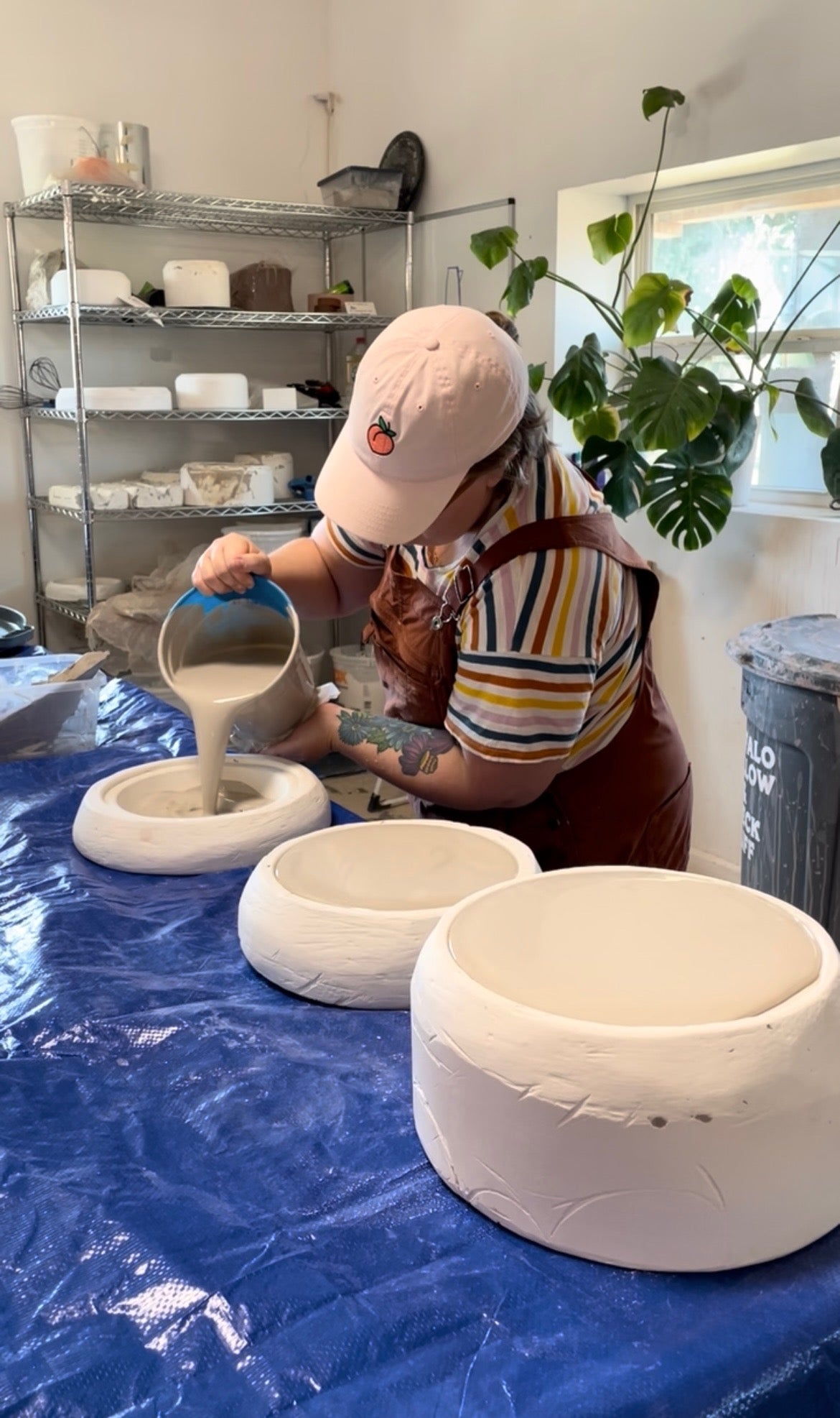 Slip Casting & Mold Making: 10 wks • Sunday • 10:30am - 1:30pm (Intermediate) • January 11th - March 15th