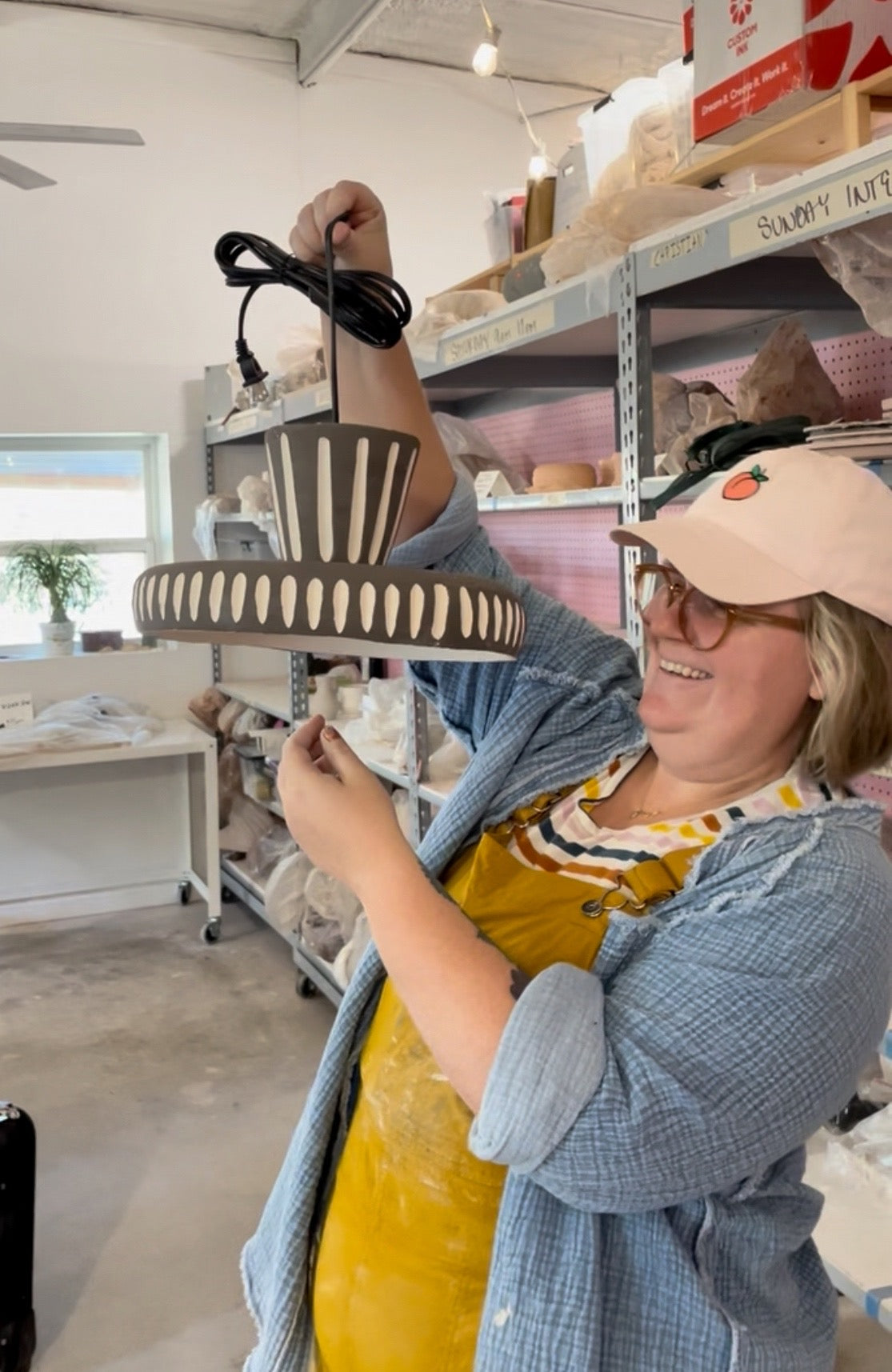 Wheel throwing: Lamps & Light Fixtures: 6 wks • Thursday • 5:30pm - 8:30pm (Intermediate) • January 15th - February 19th