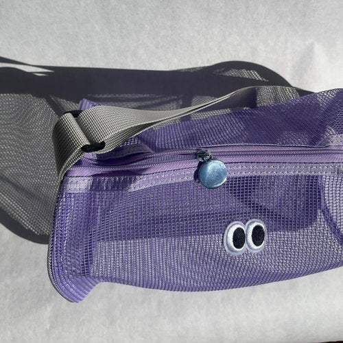 Mesh Tool Bag (with googley eyes)