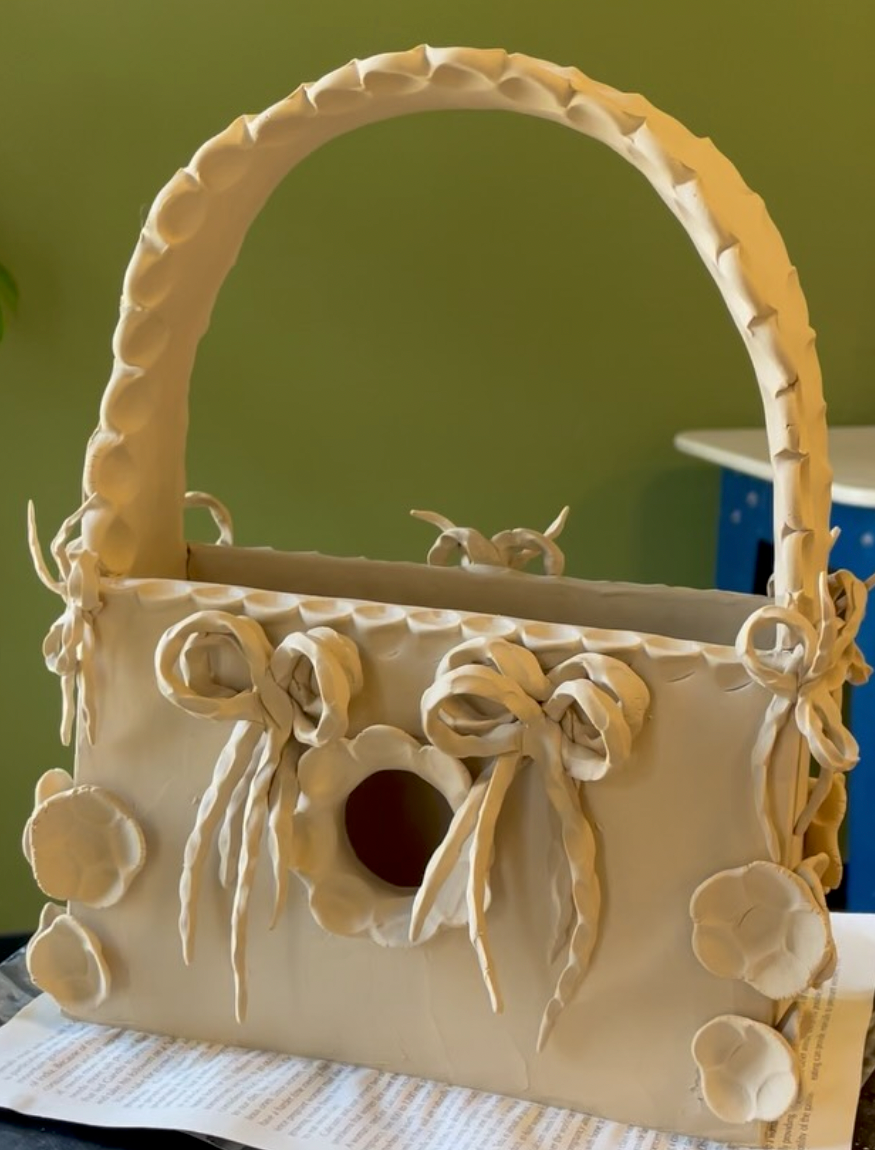 Hand Built Ceramic Purses: Saturday • Dec 19th • 1pm - 4pm