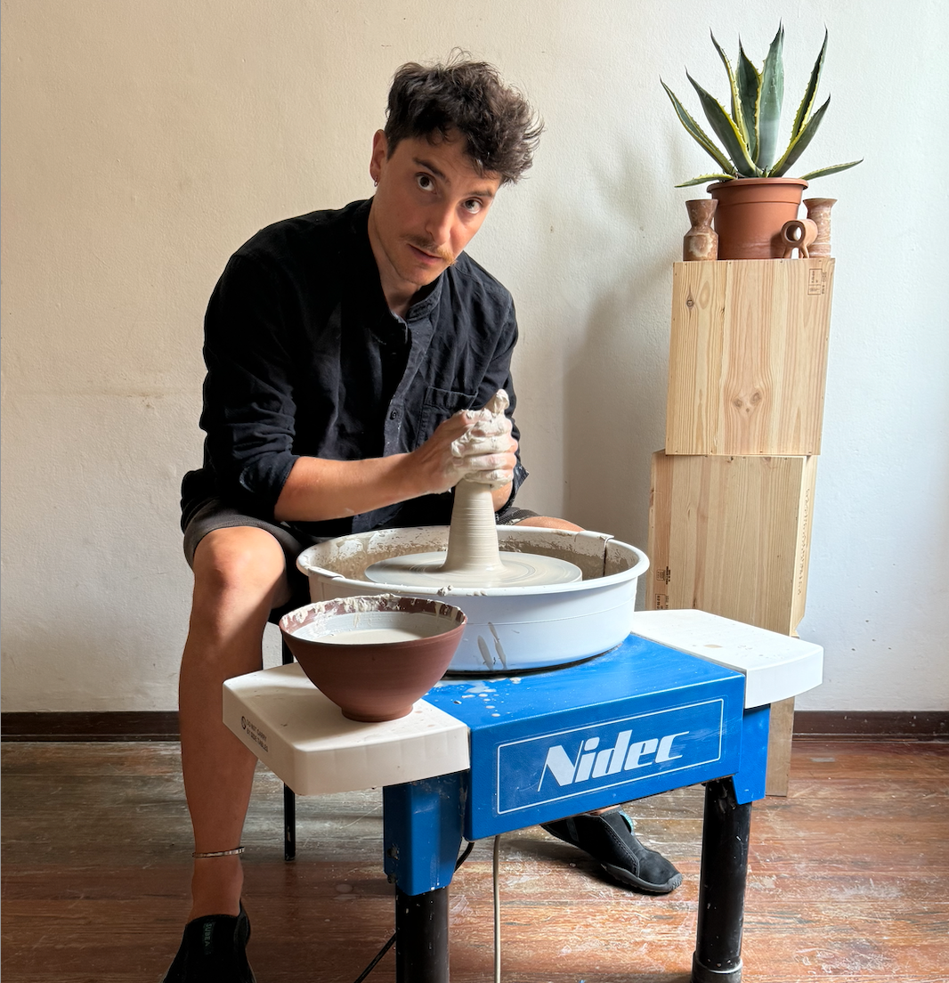 Wheel Throwing Technique & Skill Development taught by Luca Della Maddalena: Saturday, September 12th, 1-6pm