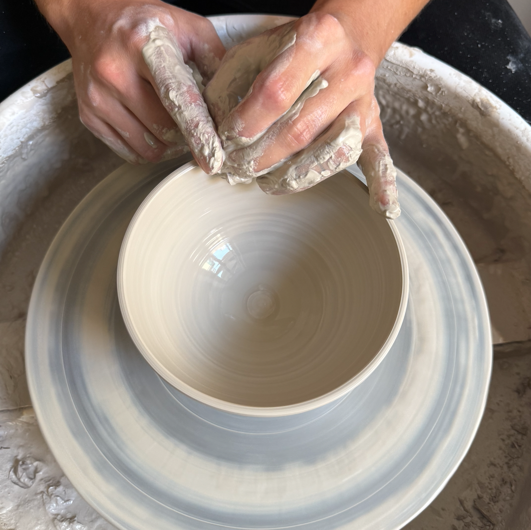 Wheel Throwing Technique & Skill Development taught by Luca Della Maddalena: Saturday, September 12th, 1-6pm