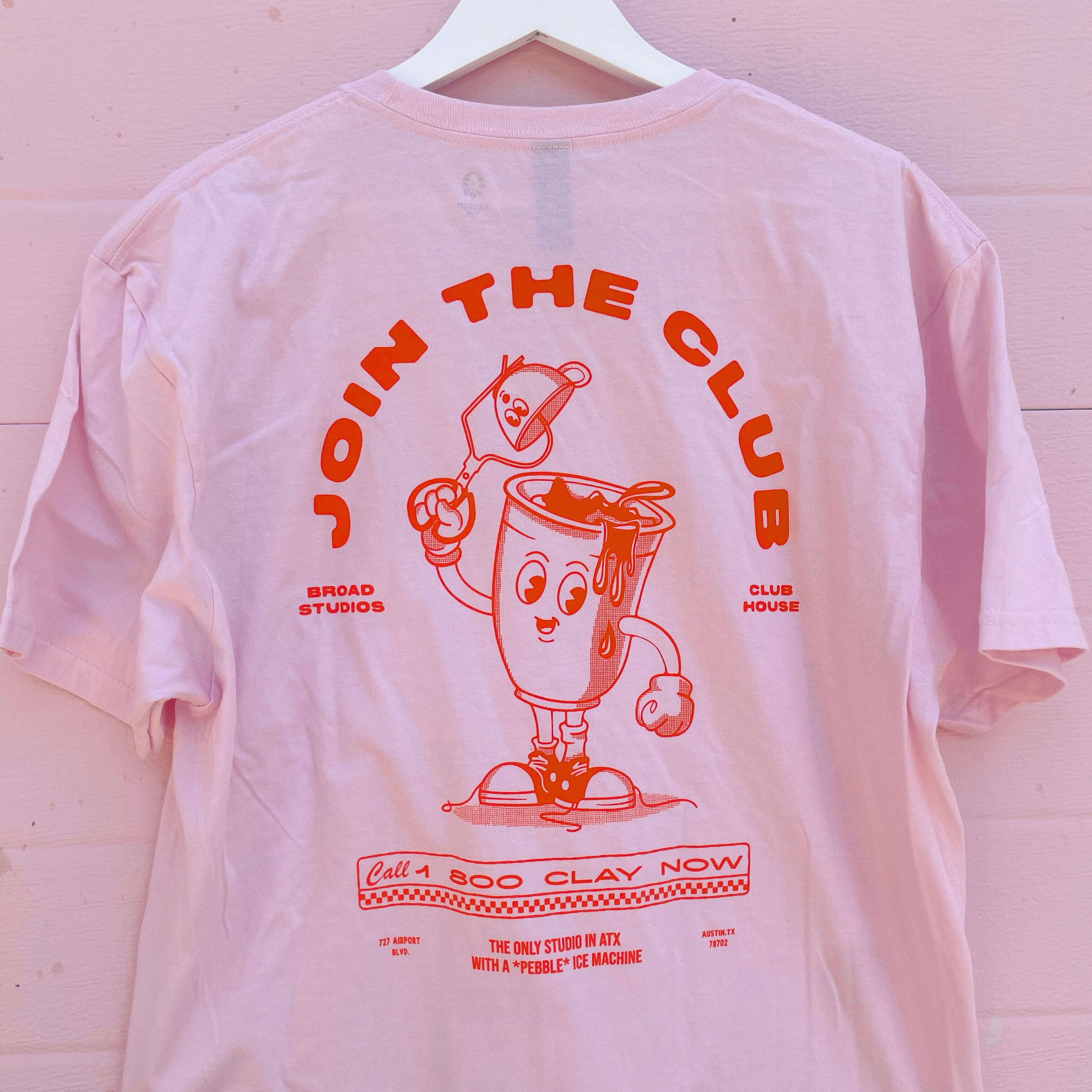 Pink Join the Club Shirt