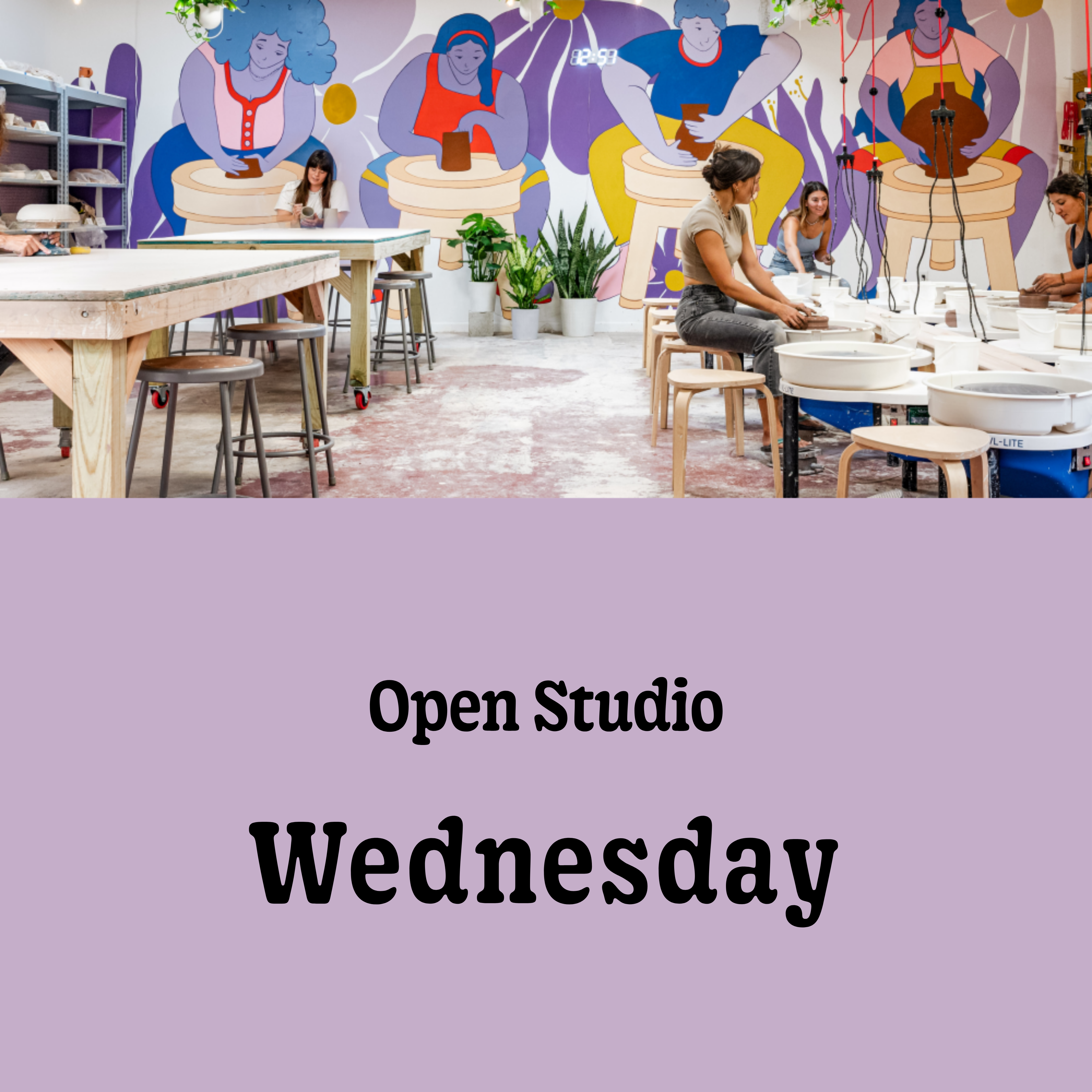 Wednesday • April 8th • 5:00pm - 7:00pm (glazing only)