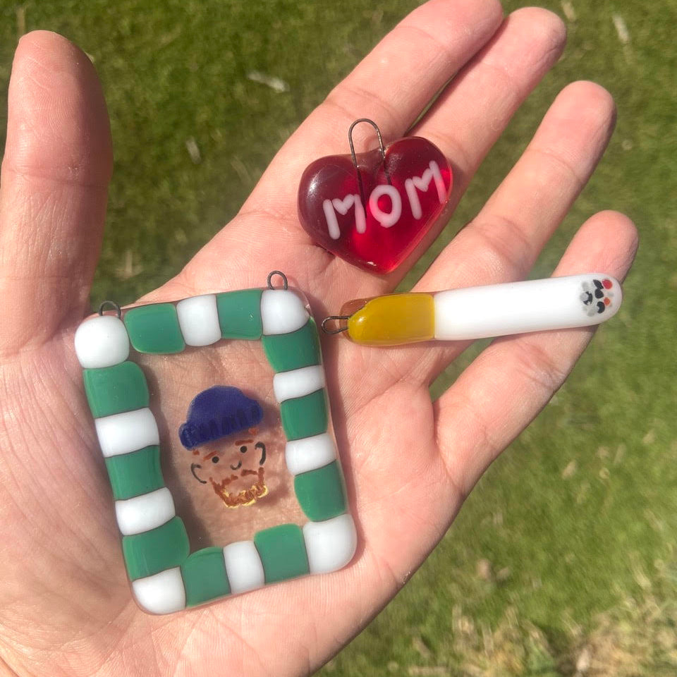 Glass Charm Workshop with Studio Tak Tak: Saturday • May 16 • 3-4:30