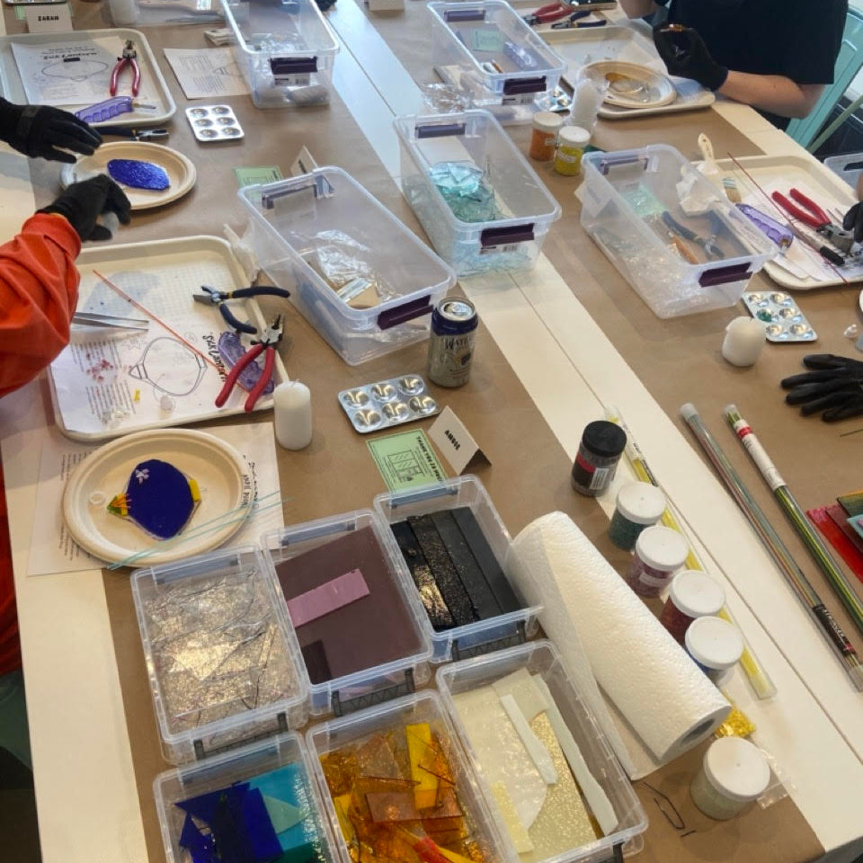 Glass Charm Workshop with Studio Tak Tak: Saturday • May 16 • 3-4:30